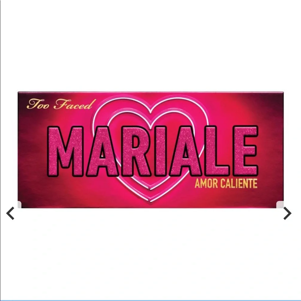 TOO FACED Mariale Amor Caliente Eyeshadow Palette NIB